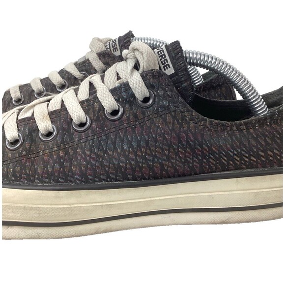 Converse Chuck Taylor All-Star Ox Metallic Iridescent Womens 7 Low Skate 540418F - Picture 6 of 10